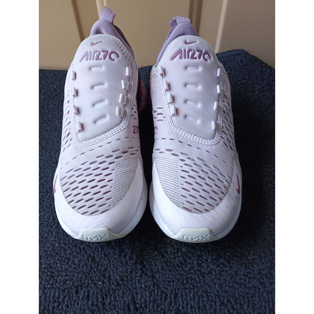 Nike Air Max 270 Women's Sneakers – Light Pink/Dusty Plum – Size 7.5 - Picture 2 of 7
